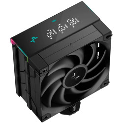 DeepCool AK400 DIGITAL PRO, CPU Air Cooler, 1x120mm FT12 SE PWM Fan, Digital Display, ARGB, Core Touch Technology 2.0, 4 Heatpip
