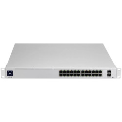 Ubiquiti USW-Pro-24-POE-EU configurable Gigabit Layer2 and Layer3 switch with auto-sensing 802.3at PoE+ and 802.3bt PoE++ - 1