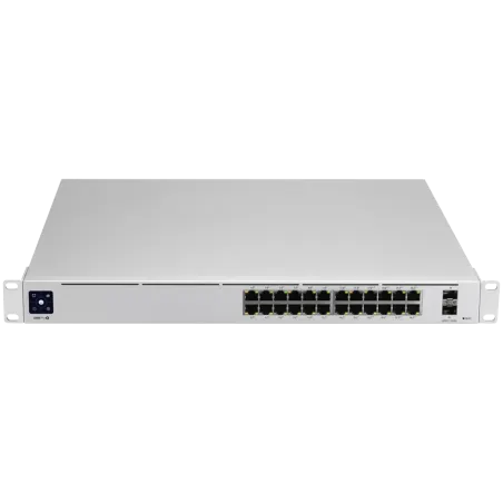 Ubiquiti USW-Pro-24-POE-EU configurable Gigabit Layer2 and Layer3 switch with auto-sensing 802.3at PoE+ and 802.3bt PoE++ - 1