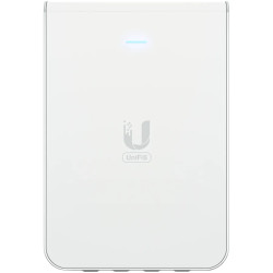 UniFi6 In-Wall. Wall-mounted WiFi 6 access point with a built-in PoE switch. - 1