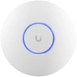 UBIQUITI U6+, WiFi 6, 4 spatial streams, 140 m² (1,500 ft²) coverage, 300+ connected devices, Powered using PoE, GbE uplink. - 1