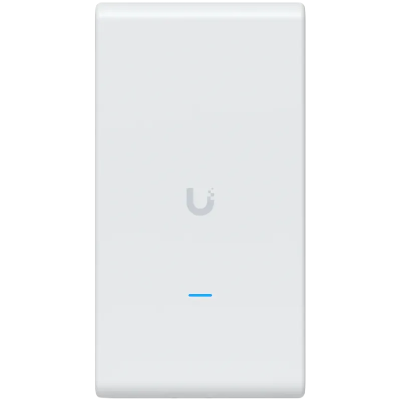 Ubiquiti U6-Mesh-Pro-EU Indoor/outdoor WiFi 6 AP with 4 spatial streams, an integrated super antenna, and a gigabit passthrough 