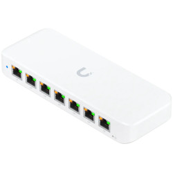 Ubiquiti USW-Ultra-210W-EU compact, Layer 2, 8-port GbE PoE switch with versatile mounting options, 7x GbE PoE+ output ports, Gb