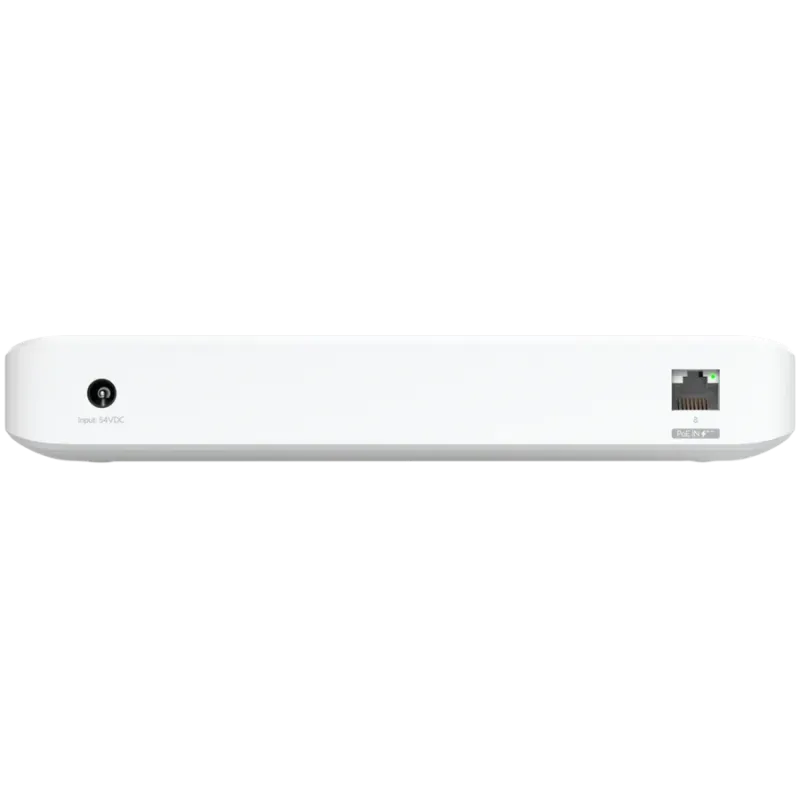 Ubiquiti USW-Ultra-210W-EU compact, Layer 2, 8-port GbE PoE switch with versatile mounting options, 7x GbE PoE+ output ports, Gb
