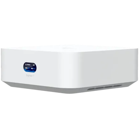 Ubiquiti UniFi Express 7 UX7 Mesh-scalable, super-compact 10G Cloud Gateway with integrated WiFi 7, 10 GbE RJ45 WAN port, 2.5 Gb