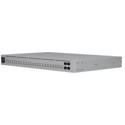Ubiquiti Layer 3 Etherlighting switch USW-PRO-HD-24-EU, (22) 2.5 GbE, (2) 10 GbE ports, (4) 10G SFP+ ports. DC power backup read