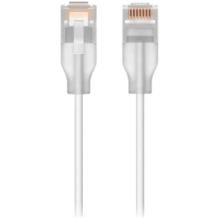 Ubiquiti UACC-Cable-Patch-EL-0.15M-W UniFi Etherlighting Patch Cable, Translucent booted RJ45 for optimal Etherlighting brightne