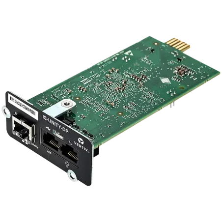 Vertiv 10/100 Mbit Ethernet SNMP, Device Web Page, with MIB and configuration cable - 1