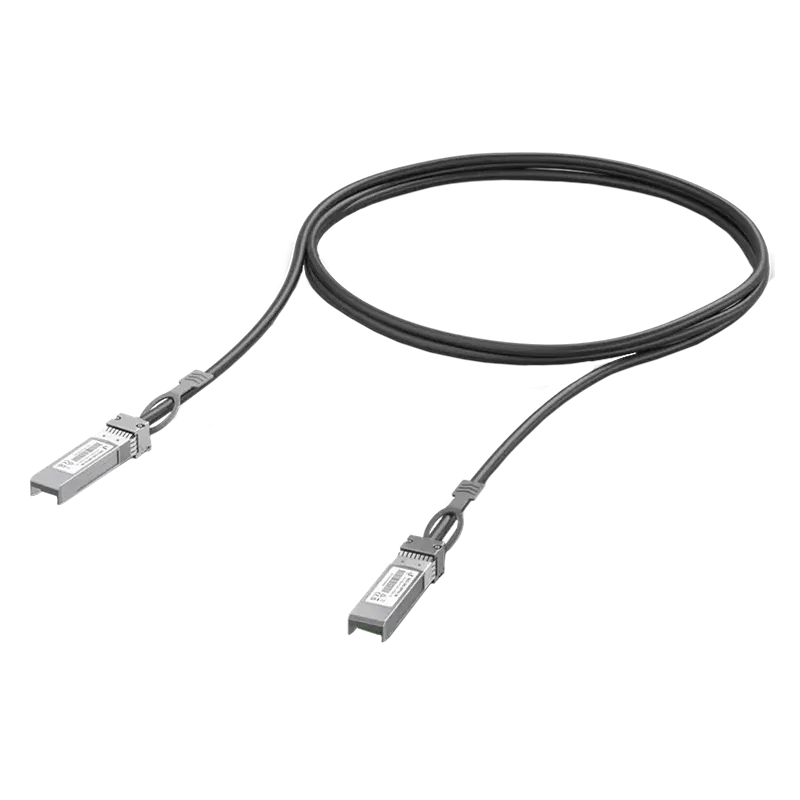 Ubiquiti cable UACC-DAC-SFP10-1M SFP+ direct attach cable available in multiple lengths. - 1