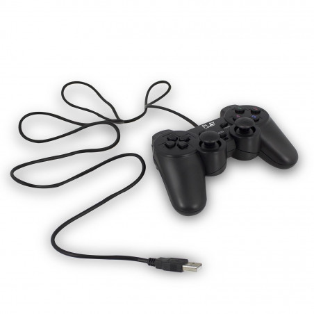 Жичен геймпад за PC Ewent PL3330, USB, Черен - 2