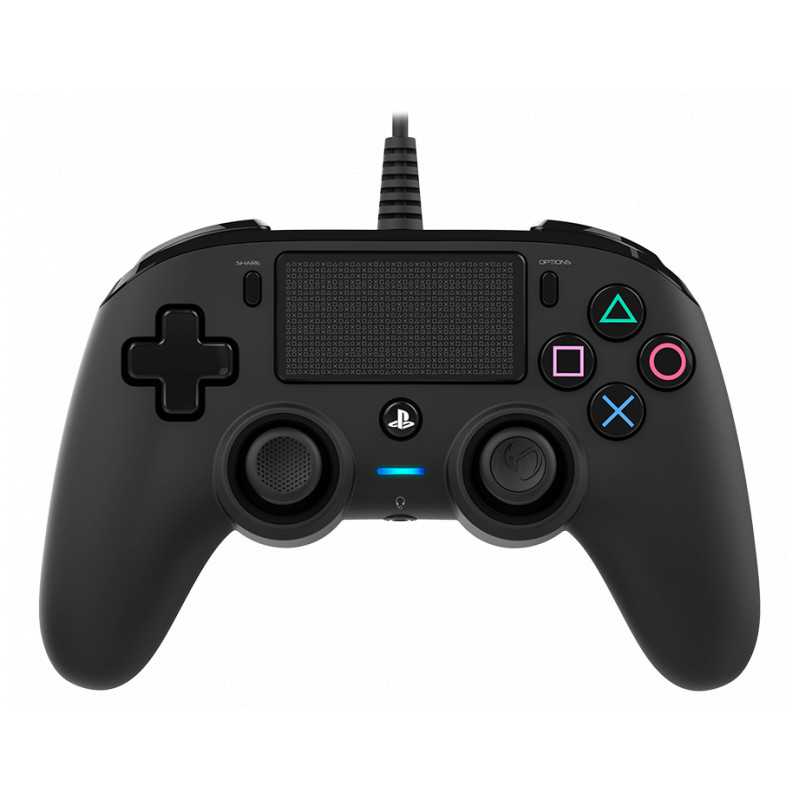Wired Gamepad Nacon Wired Compact Controller, Black - 1 Wired Gamepad Nacon Wired Compact Controller, Black - 1