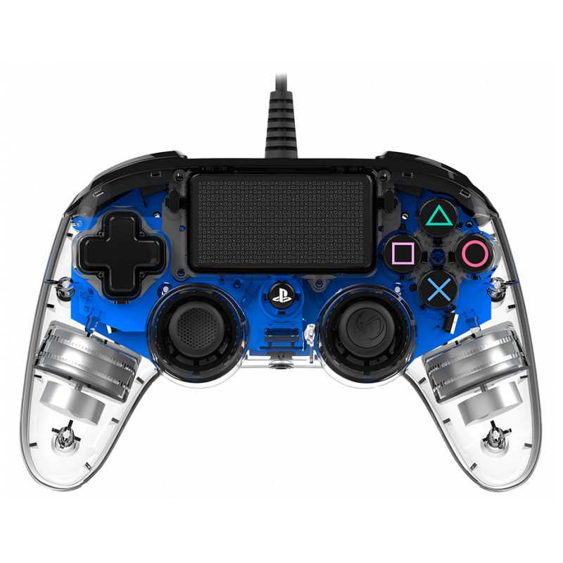 Жичен геймпад Nacon Wired Illuminated Compact Controller Blue, Син - 1