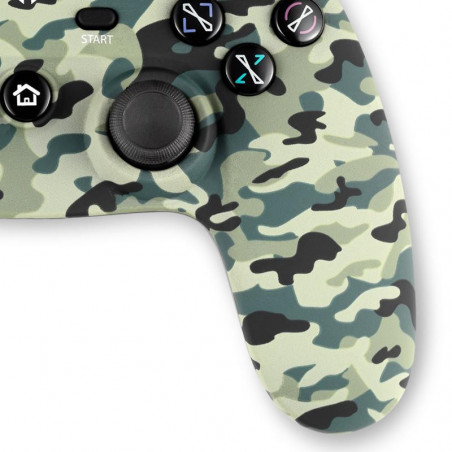 Жичен геймпад Spartan Gear Oplon, за PC и PS3, Green Camo - 3