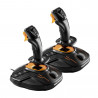 Жичен джойстик Thrustmaster T.16000M FCS Space Sim Duo Stick, авиосимулатор за PC, Черен - 3