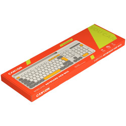 CANYON keyboard HKB-W03 EN AAA Wireless Beige - 7