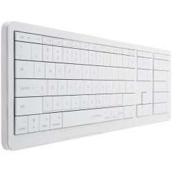 CLEVETURA CLVX 1 Touch-On-Keys AI Wireless Keyboard, ANSI US Mac layout, Scissor Switches, Aluminum Chassis, Interactive RGB, Ma