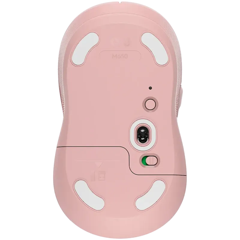 LOGITECH M650L Signature Bluetooth Mouse - ROSE - 1