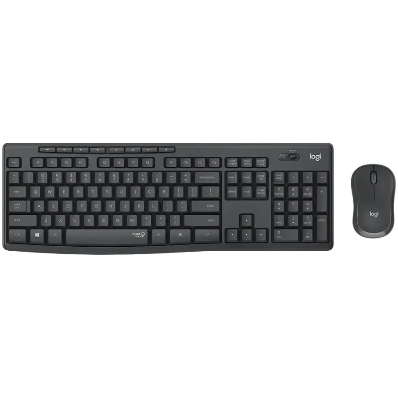 LOGITECH MK295 Silent Wireless Combo - GRAPHITE - US INT'L - 1