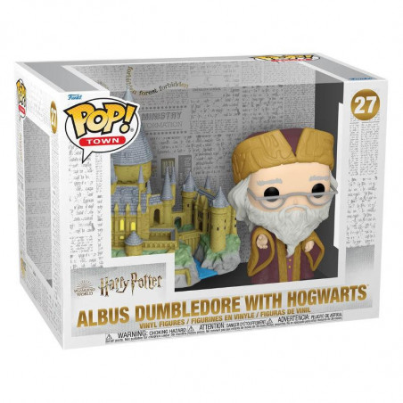 Фигурка Funko POP! Town: Harry Potter - Albus Dumbledore with Hogwarts 27 - 2