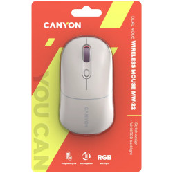CANYON mouse MW-22 2in1 BT/ Wireless Rice - 6