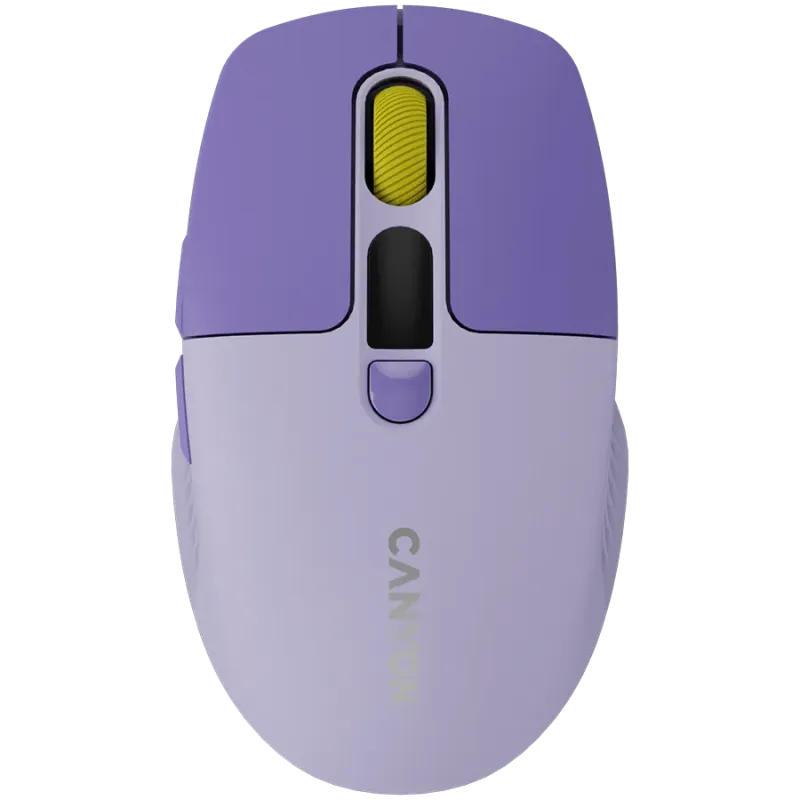 CANYON mouse MW-26 LCD Silent Dual Mode Wireless Violet - 1