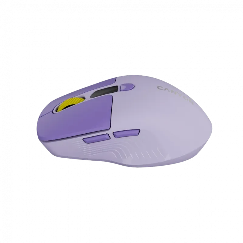 CANYON mouse MW-26 LCD Silent Dual Mode Wireless Violet - 1