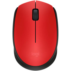 LOGITECH M171 Wireless Mouse - RED - 1