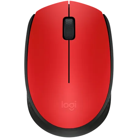 LOGITECH M171 Wireless Mouse - RED - 1