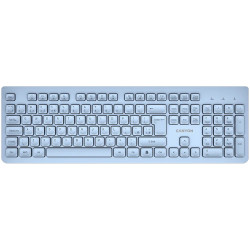 CANYON keyboard HKB-W01 UK/US AAA Wireless Blue - 1