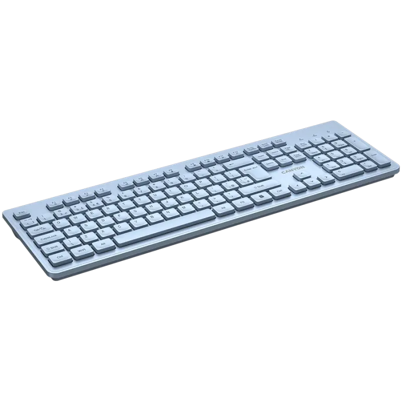 CANYON keyboard HKB-W01 UK/US AAA Wireless Blue - 1