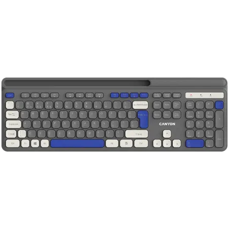 CANYON keyboard HKB-W03 EN AAA Wireless Grey - 1