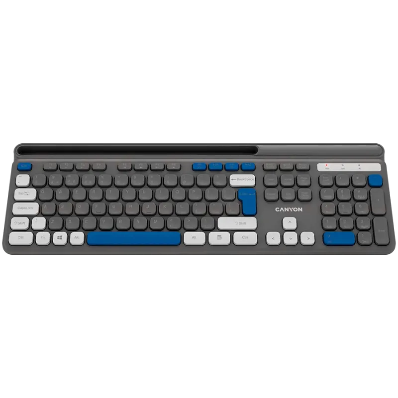 CANYON keyboard HKB-W03 EN AAA Wireless Grey - 1