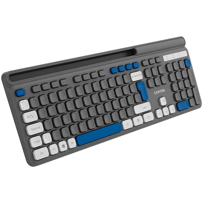 CANYON keyboard HKB-W03 EN AAA Wireless Grey - 1