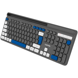 CANYON keyboard HKB-W03 EN AAA Wireless Grey - 5