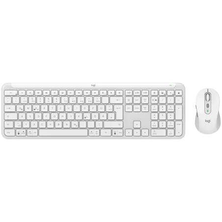 LOGITECH Signature Slim Combo MK950 - OFF WHITE - US INT'L - 2.4GHZ/BT - INTNL-973 - 1
