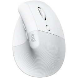LOGITECH Lift Bluetooth Vertical Ergonomic Mouse - OFF-WHITE/PALE GREY - 1