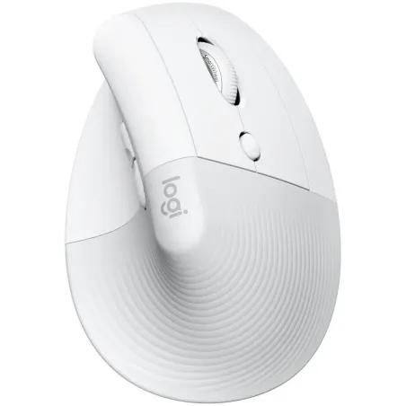 LOGITECH Lift Bluetooth Vertical Ergonomic Mouse - OFF-WHITE/PALE GREY - 1