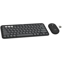 LOGITECH Pebble 2 Bluetooth Keyboard Combo - TONAL GRAPHITE - US INT'L - 1