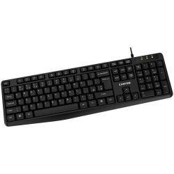CANYON keyboard KB-1 EN/BG Wired Black - 2
