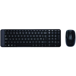 LOGITECH MK220 Wireless Combo - BLACK - US INT'L EER - 1
