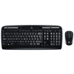 LOGITECH MK330 Wireless Combo - BLACK - US INT'L - 1