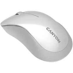 CANYON MW-11, 2.4 GHz Wireless mouse ,with 3 buttons, DPI 1200, Battery:AAA*2pcs ,pearl white grey67*109*38mm 0.063kg - 3