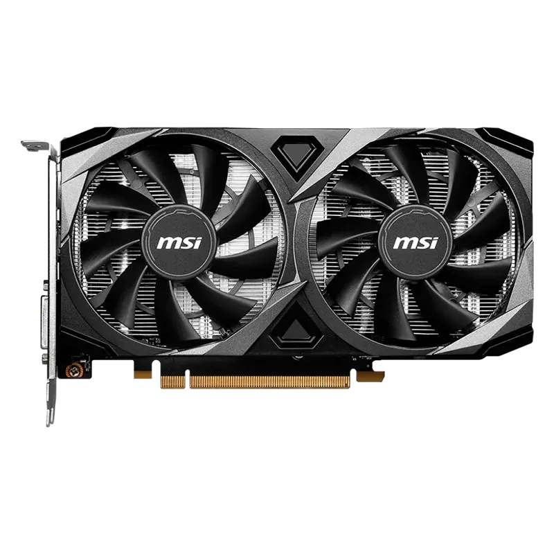 MSI Video Card Nvidia GeForce RTX 3050 VENTUS 2X XS 8G OC, 8GB GDDR6, 128bit, Boost: 1807 MHz, 2560 CUDA Cores, PCIe 4.0, 1x DP 