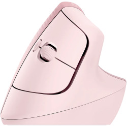LOGITECH Lift Bluetooth Vertical Ergonomic Mouse - ROSE/DARK ROSE - 3
