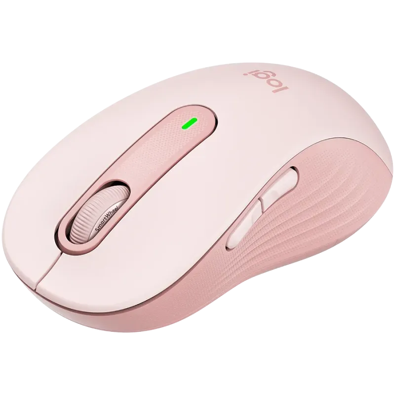 LOGITECH M650 Signature Bluetooth Mouse - ROSE - 1