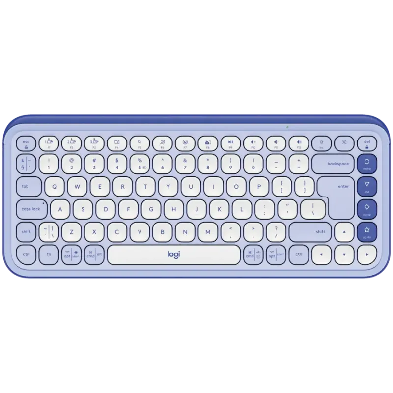 LOGITECH POP ICON KEYS - LILAC - US INT'L - BT - INTNL-973 - 1