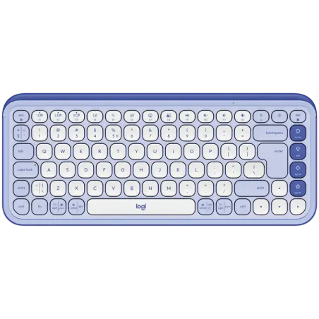 LOGITECH POP ICON KEYS - LILAC - US INT'L - BT - INTNL-973 - 1