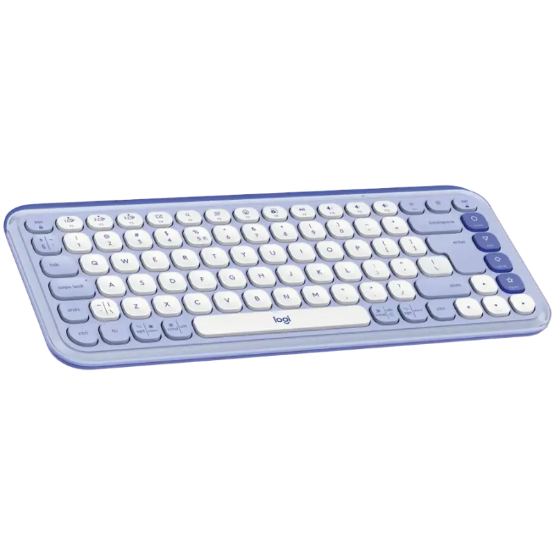 LOGITECH POP ICON KEYS - LILAC - US INT'L - BT - INTNL-973 - 1