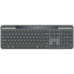 LOGITECH Slim Solar+ for Business - GRAPHITE - US INT'L - 2.4GHZ/BT - INTNL-973 - UNIV - 1