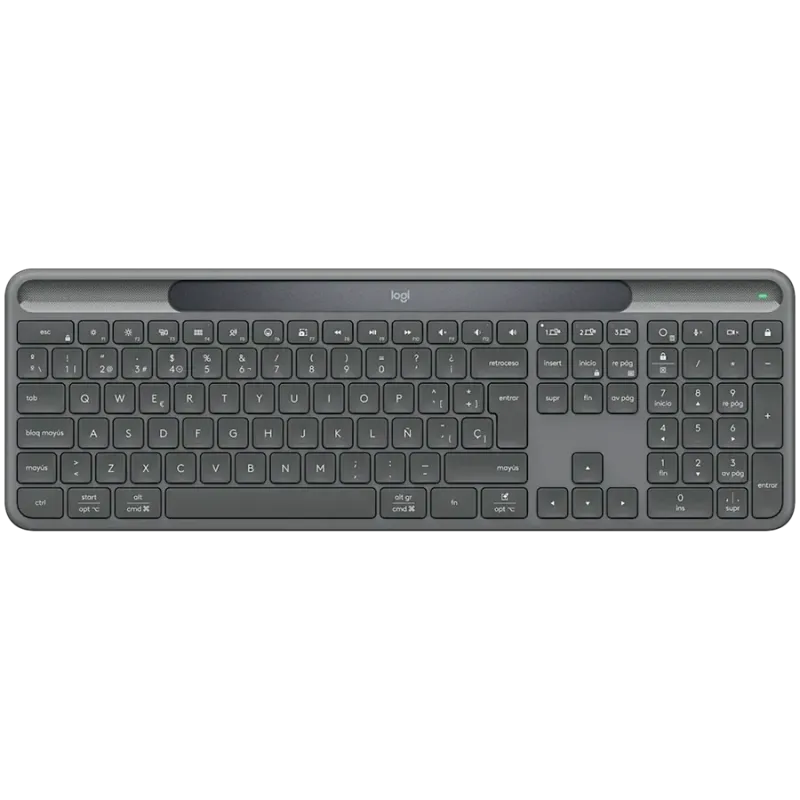 LOGITECH Slim Solar+ for Business - GRAPHITE - US INT'L - 2.4GHZ/BT - INTNL-973 - UNIV - 1
